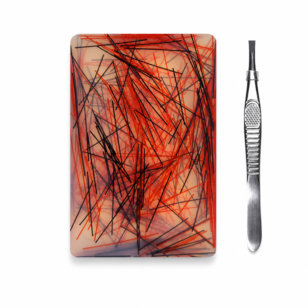 🏆 Last Day Special Price $17.99! 🔥Buy 2 Get 1 Free🎁Rectangular Skin Picking Fidget Toy with Tweezers
