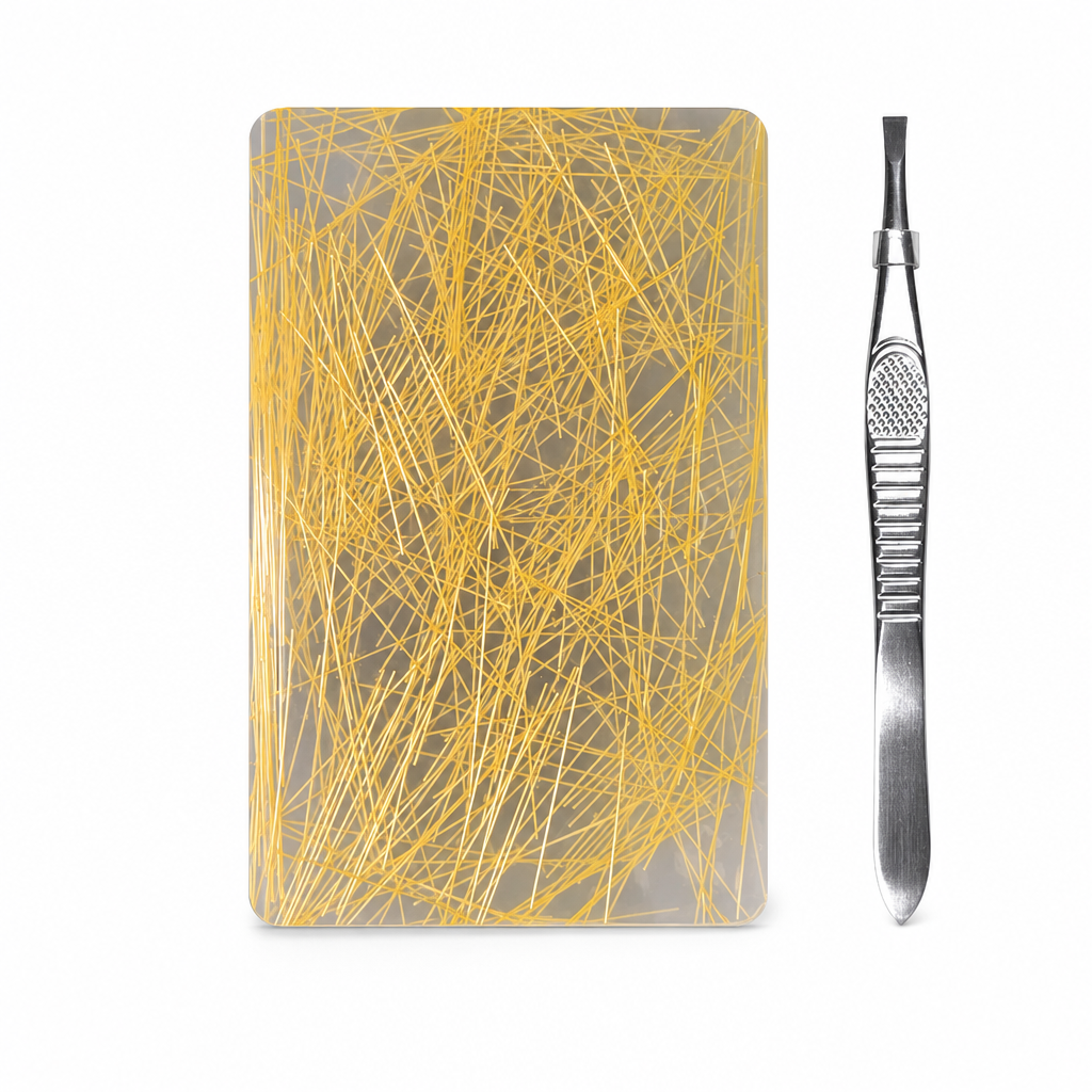 🏆 Last Day Special Price $17.99! 🔥Buy 2 Get 1 Free🎁Rectangular Skin Picking Fidget Toy with Tweezers
