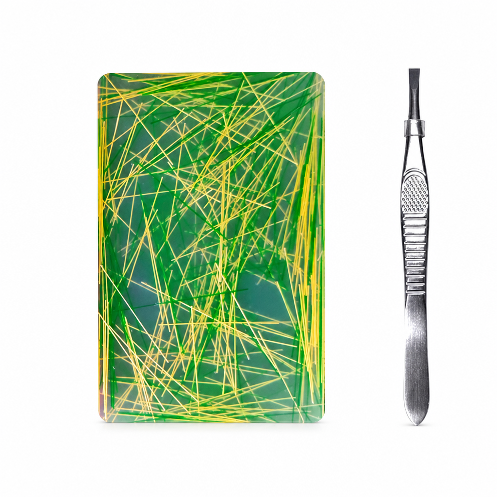 🏆 Last Day Special Price $17.99! 🔥Buy 2 Get 1 Free🎁Rectangular Skin Picking Fidget Toy with Tweezers