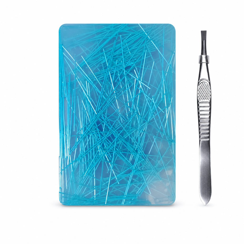 🏆 Last Day Special Price $17.99! 🔥Buy 2 Get 1 Free🎁Rectangular Skin Picking Fidget Toy with Tweezers