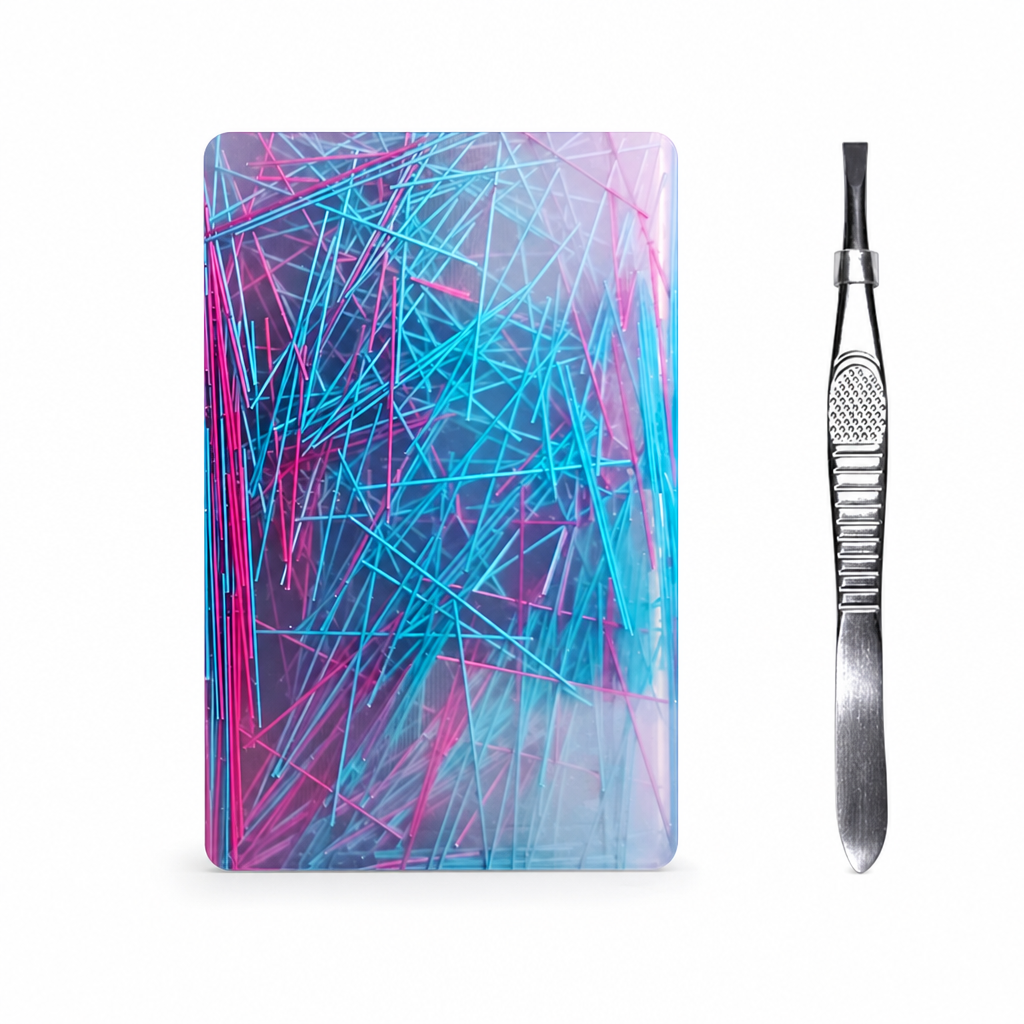 🏆 Last Day Special Price $17.99! 🔥Buy 2 Get 1 Free🎁Rectangular Skin Picking Fidget Toy with Tweezers