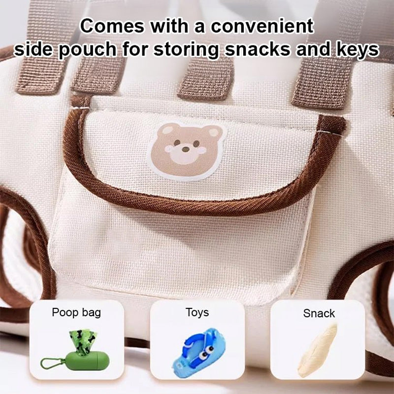 🐾 50% OFF! 🎒 Portable Pet Carrier – Breathable sling & backpack design ✨