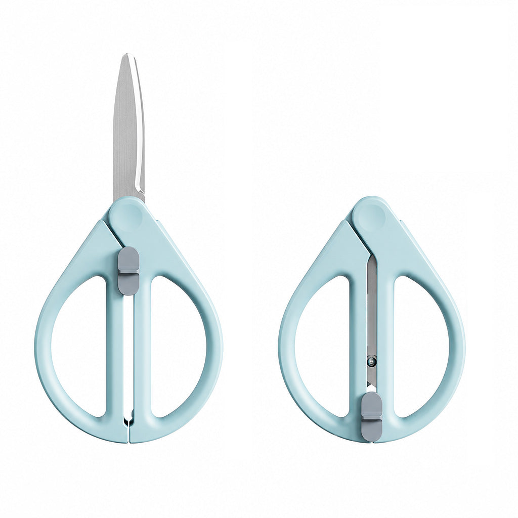 🎁50% OFF!!📢✂️ Portable Retractable Safety Scissors – Compact, Multi-Purpose & Easy to Carry, Keep Them Handy for Paper Crafts, DIY & Package Opening Without Taking Up Space ✨