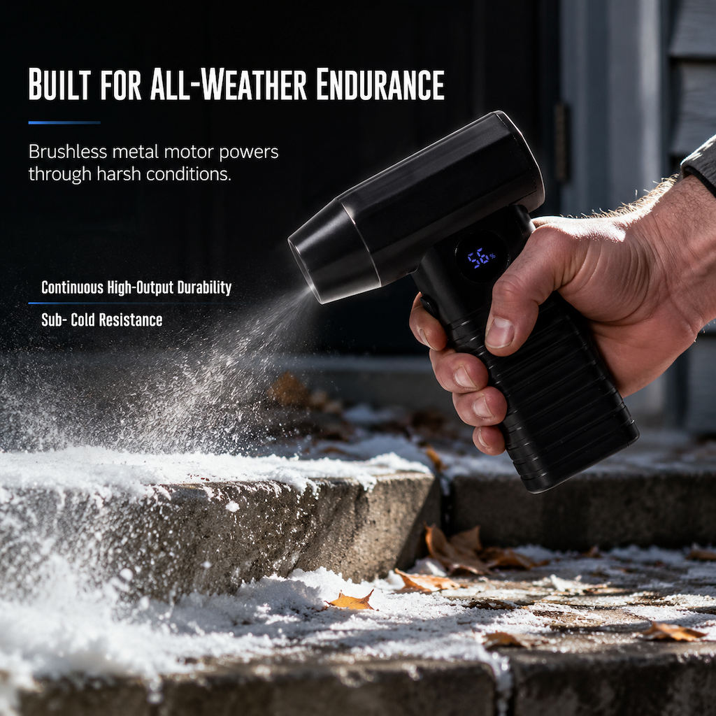 🔥50% OFF NOW!🌪️ Handheld Wireless Mini High Speed Turbo Fan – 110K RPM Portable Rechargeable Jet Blower with LED Display for Car Cleaning, Dust & Leaf Removal