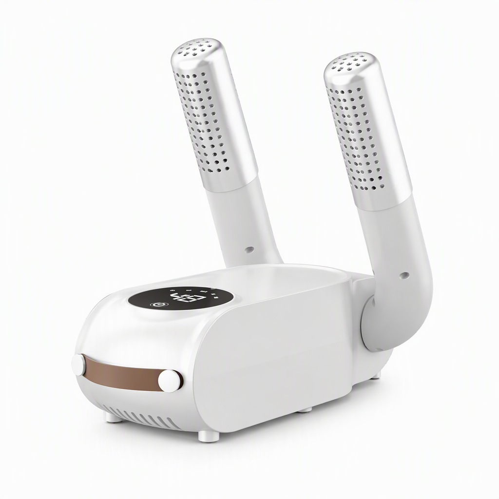 Foldable Shoe Dryer with Smart Timer and UV Light