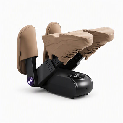 Foldable Shoe Dryer with Smart Timer and UV Light