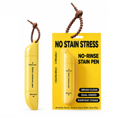 🥳2026 HOT SALE🥳💞50K+ SOLD! 🚗🧽 50% OFF!Portable Dual-Head Stain Remover Pen