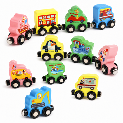 📢📢 50% OFF🚂Magnetic Wooden Number Train — Counting Fun for Ages 3+ 🎁