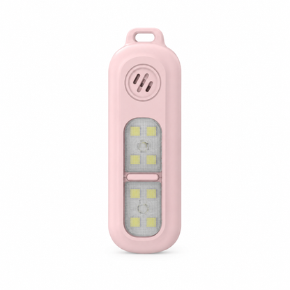 🚨 LED Safety Warning Light with SOS Alarm – Clip-On Running & Cycling Light