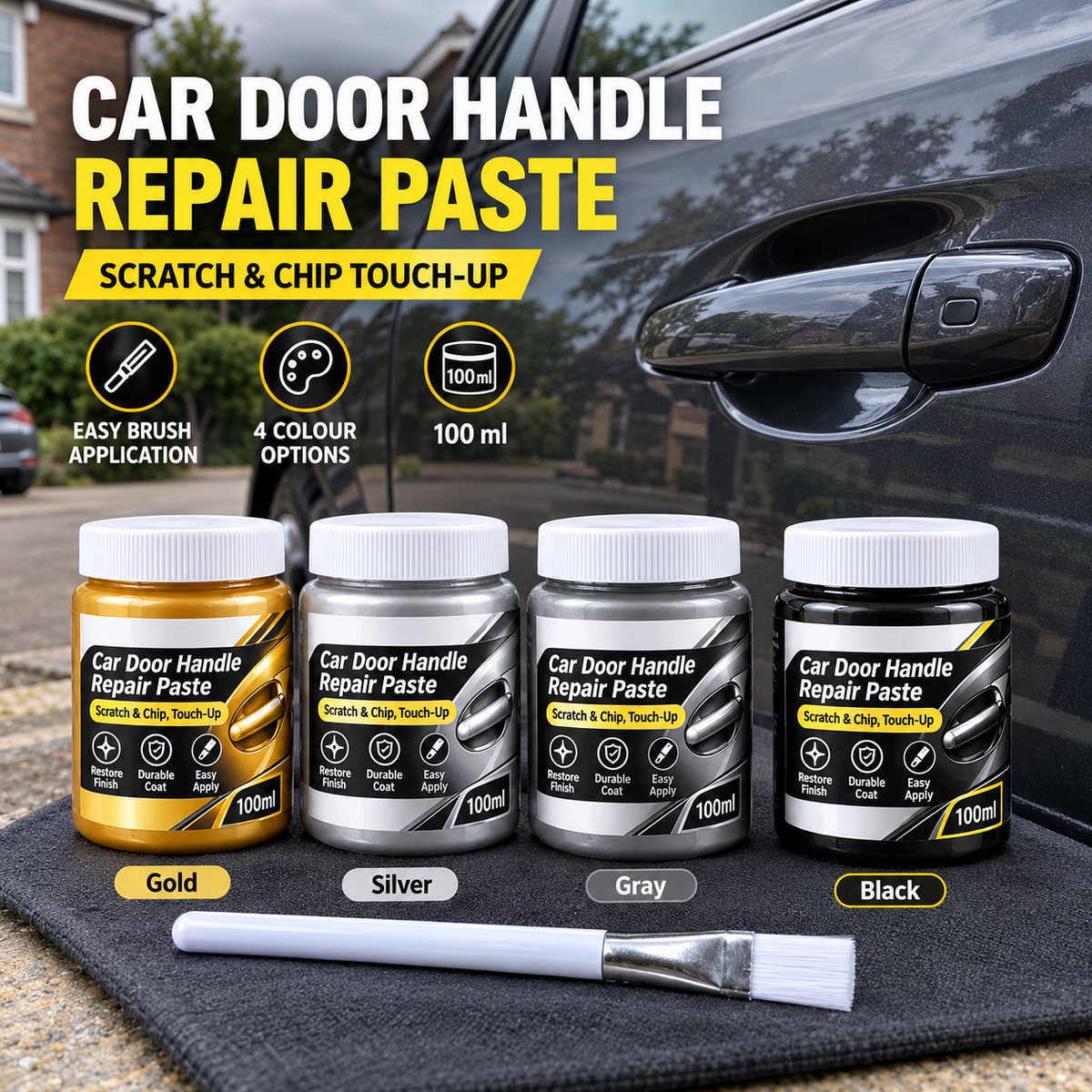 Car Door Handle Scratch Repair Paste