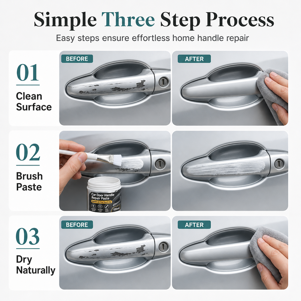 Car Door Handle Scratch Repair Paste
