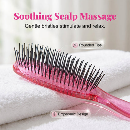 ⏳Time-Limited Special⏰Detangle Knots Instantly! Gentle Portable Scalp Massage Hairbrush
