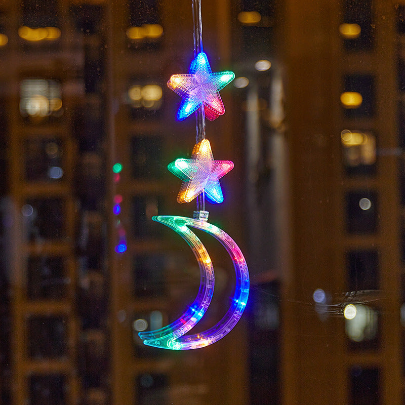 🥳2026 HOT SALE🥳💞50K+ SOLD! 🎄✨ 50% OFF! DIY Christmas Suction Window Lights – no drill, no residue, battery powered & reusable. Multiple festive shapes, warm or colourful glow! 🪟💚