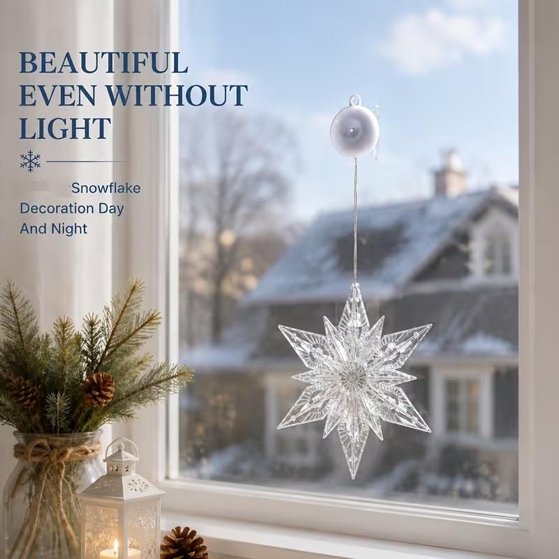 🥳2026 HOT SALE🥳💞50K+ SOLD! 🎄✨ 50% OFF! DIY Christmas Suction Window Lights – no drill, no residue, battery powered & reusable. Multiple festive shapes, warm or colourful glow! 🪟💚