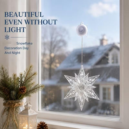 🥳2026 HOT SALE🥳💞50K+ SOLD! 🎄✨ 50% OFF! DIY Christmas Suction Window Lights – no drill, no residue, battery powered & reusable. Multiple festive shapes, warm or colourful glow! 🪟💚