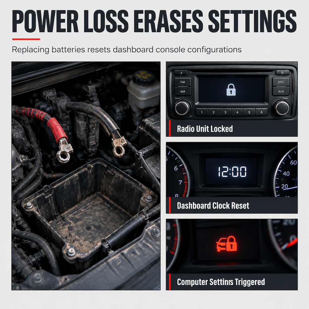 ⏳ ⏰Car OBD Battery Replacement Tool and Computer Memory Saver with Digital Display Leakage Detector