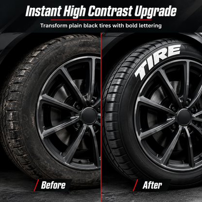 🥳Last Day🎉Tire Letter Paint Pen – Permanent-Style DIY Tire Lettering Marker, Waterproof, UV-Resistant & Heat-Resistant for Cars & Motorcycles🔥