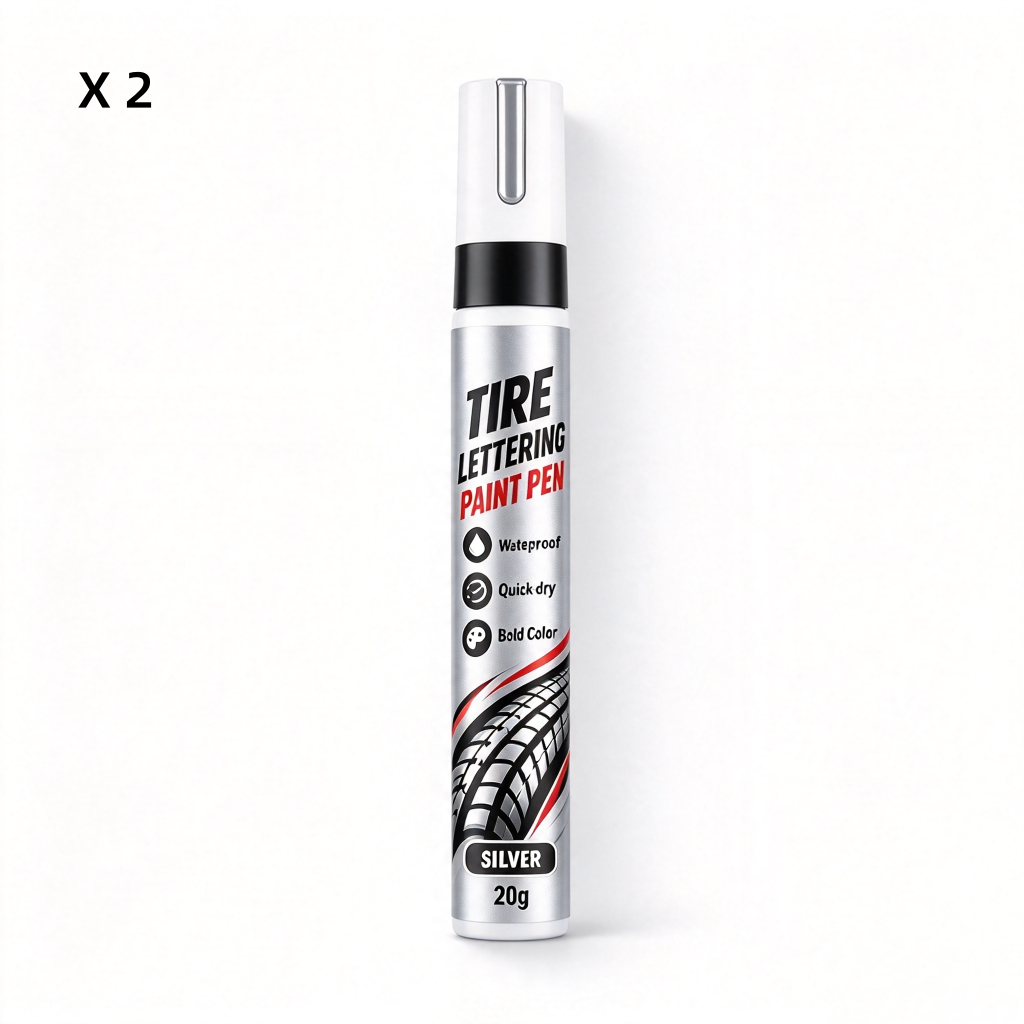 🥳Last Day🎉Tire Letter Paint Pen – Permanent-Style DIY Tire Lettering Marker, Waterproof, UV-Resistant & Heat-Resistant for Cars & Motorcycles🔥