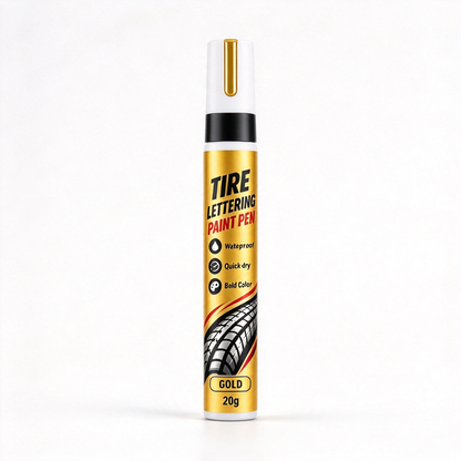 🥳Last Day🎉Tire Letter Paint Pen – Permanent-Style DIY Tire Lettering Marker, Waterproof, UV-Resistant & Heat-Resistant for Cars & Motorcycles🔥