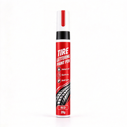 🥳Last Day🎉Tire Letter Paint Pen – Permanent-Style DIY Tire Lettering Marker, Waterproof, UV-Resistant & Heat-Resistant for Cars & Motorcycles🔥