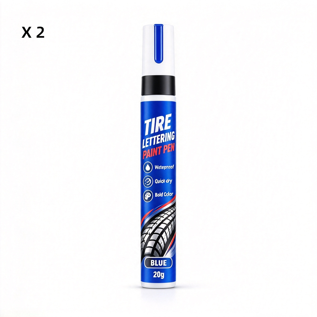 🥳Last Day🎉Tire Letter Paint Pen – Permanent-Style DIY Tire Lettering Marker, Waterproof, UV-Resistant & Heat-Resistant for Cars & Motorcycles🔥