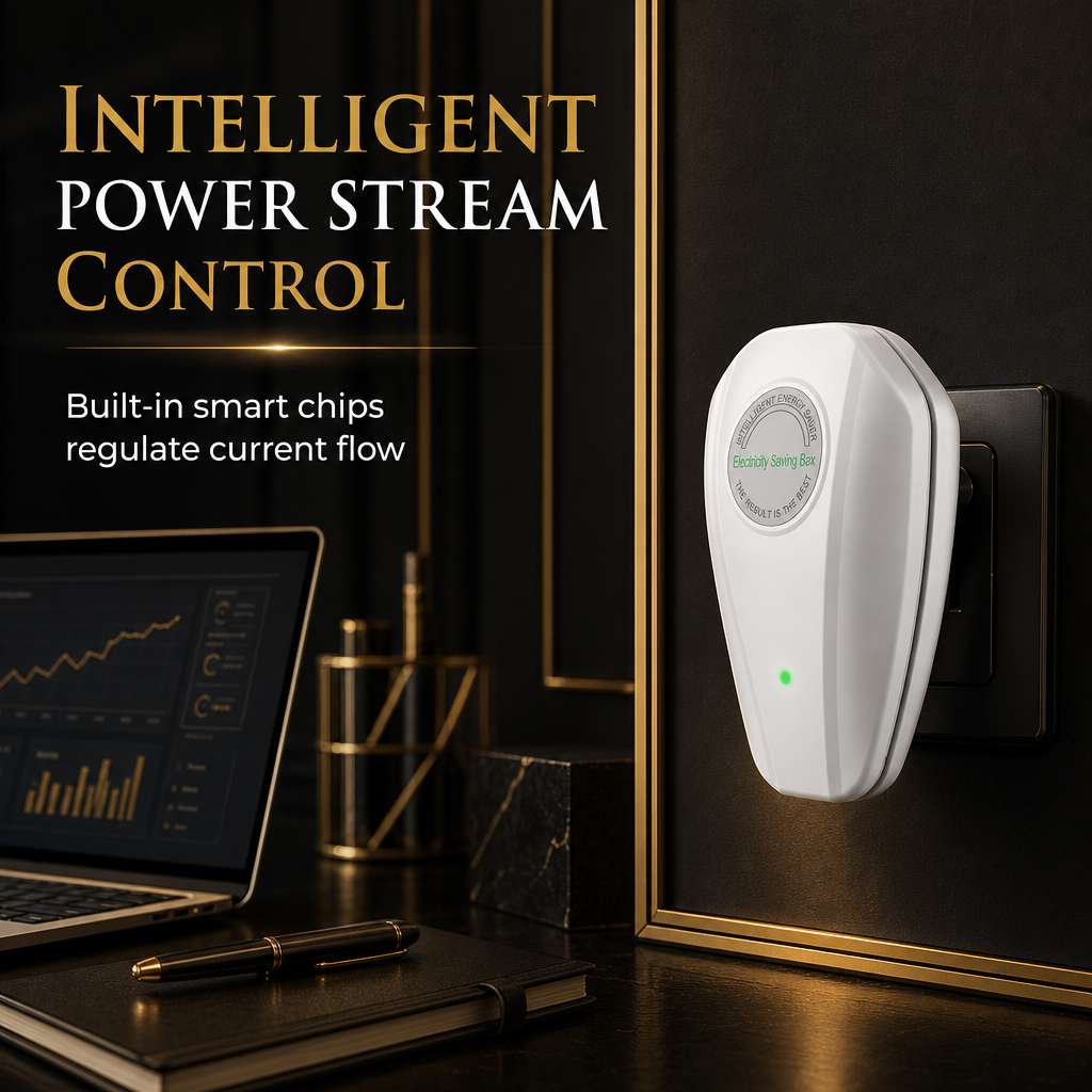 Plug and Play Household Power Saver for Home and Office