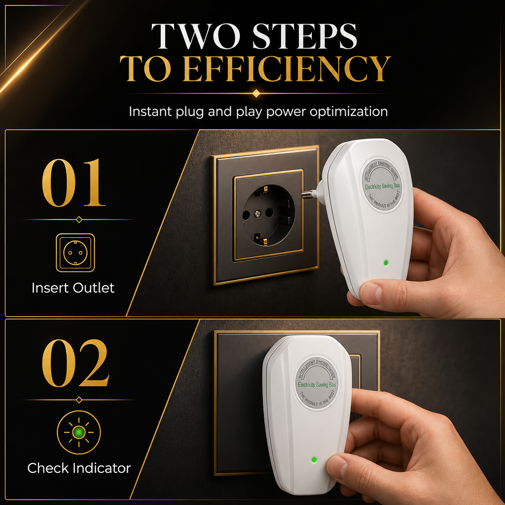 Plug and Play Household Power Saver for Home and Office