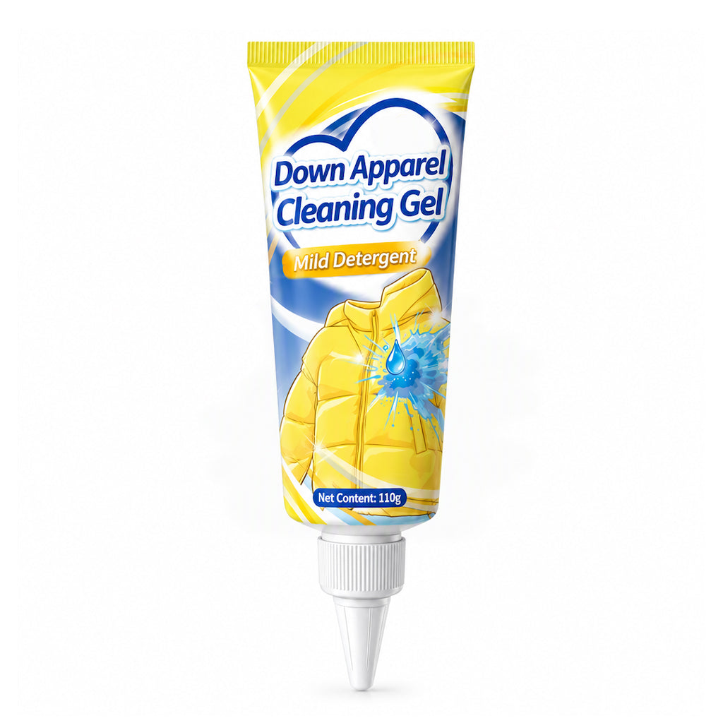 No-Rinse Down Jacket Cleaning Gel for Stain and Oil Removal