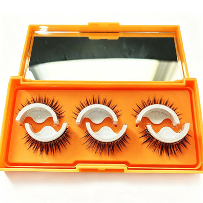 Self-Adhesive Natural Look False Eyelashes