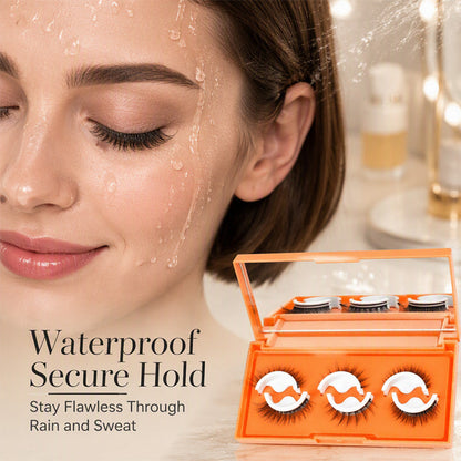 Self-Adhesive Natural Look False Eyelashes