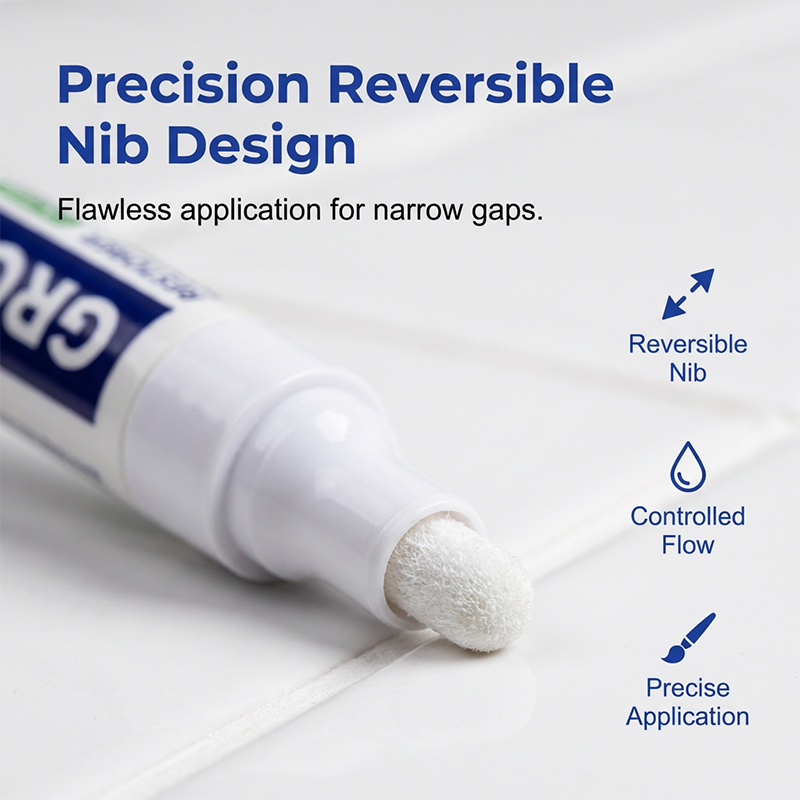 🥳2026 HOT SALE🥳💞50K+ SOLD! 🧱🖊️ 50% OFF! Grout Restorer Pen – instantly covers dirty, black grout lines. Fast-drying, waterproof & precision nib for a clean fresh look! ✨✅