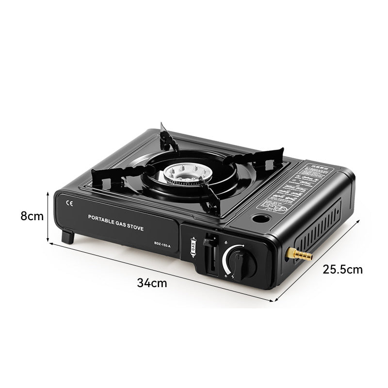 🔥 50% OFF NOW! 🏕️ Dual-Use Portable Stove – Compatible with Butane & LPG, Powerful & Perfect for Camping ⛺