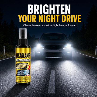 Car Headlight Restoration Spray for Car Light Repair and Renovation