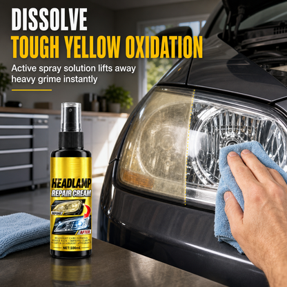 Car Headlight Restoration Spray for Car Light Repair and Renovation