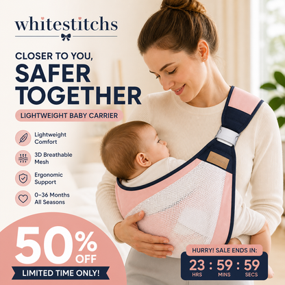 🎉Hot Sale👶4-in-1 Breathable Baby Carrier✨0-36 Months, Front/Back/Facing In/Out – Hands-Free
