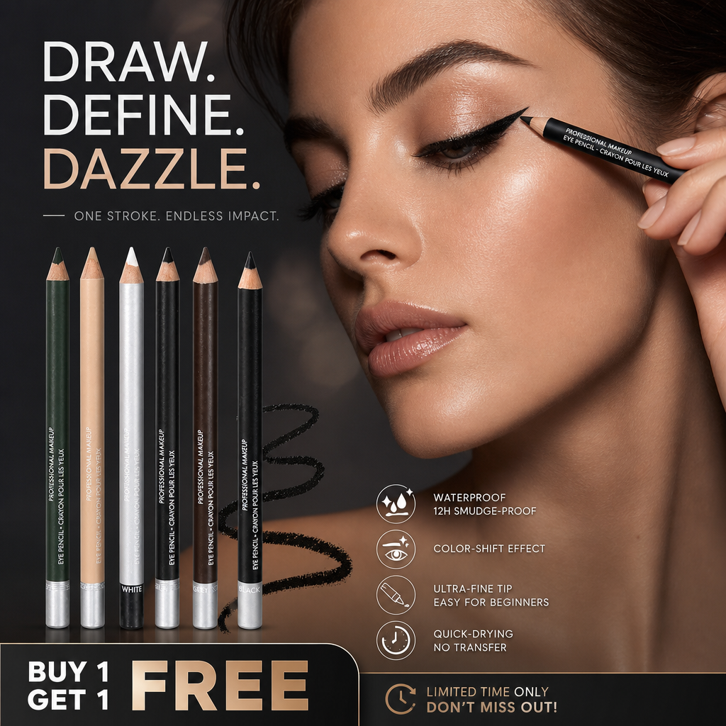 ⏳Time-Limited Special⏰Soft Smudgeable Eyeliner Pencil – Long-Lasting, Effortless Blend