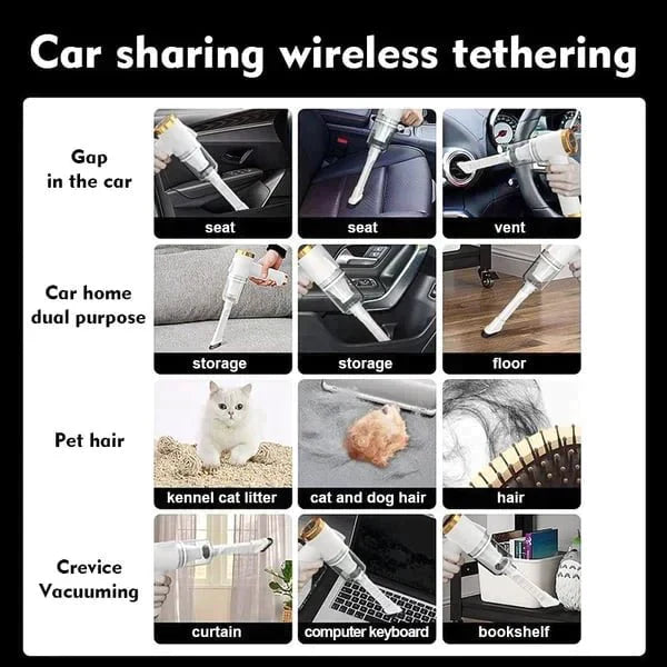 🎉Wireless Handheld Car Vacuum Cleaner